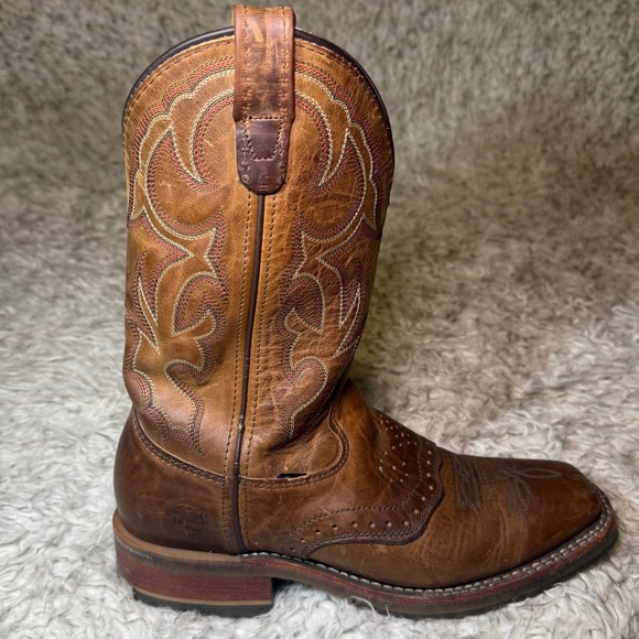 Double-H Jase DH3560 Square Toe Western Work Boots |Size 8 - Picture 6 of 15